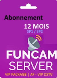 Abonnement-FUNCAM F-cam server- vip_backage subscription- AF_vip -SP1 europ
